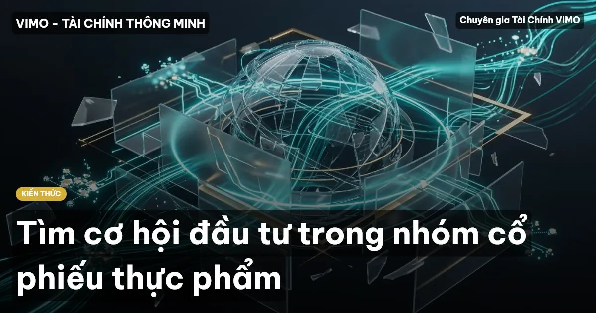 Tìm cơ hội đầu tư trong nhóm cổ phiếu thực phẩm