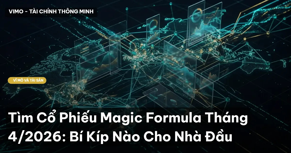 Tìm Cổ Phiếu Magic Formula Tháng 4/2026: Bí Kíp Nào Cho Nhà Đầu