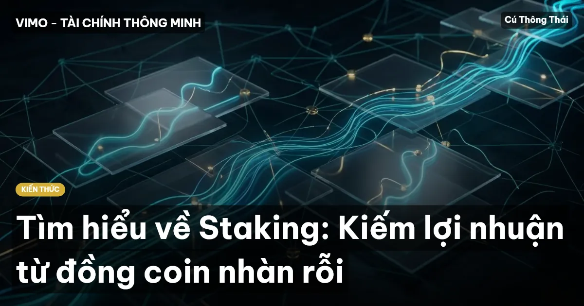 Tìm hiểu về Staking: Kiếm lợi nhuận từ đồng coin nhàn rỗi