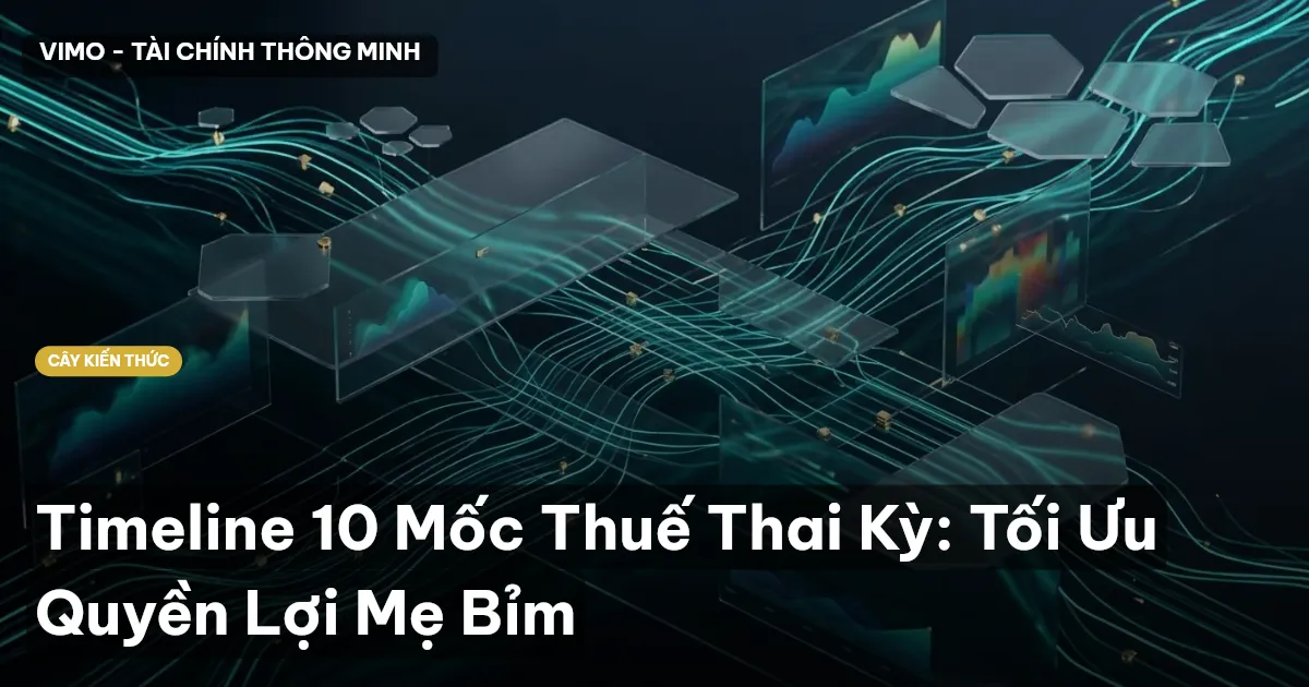 Timeline 10 Mốc Thuế Thai Kỳ: Tối Ưu Quyền Lợi Mẹ Bỉm