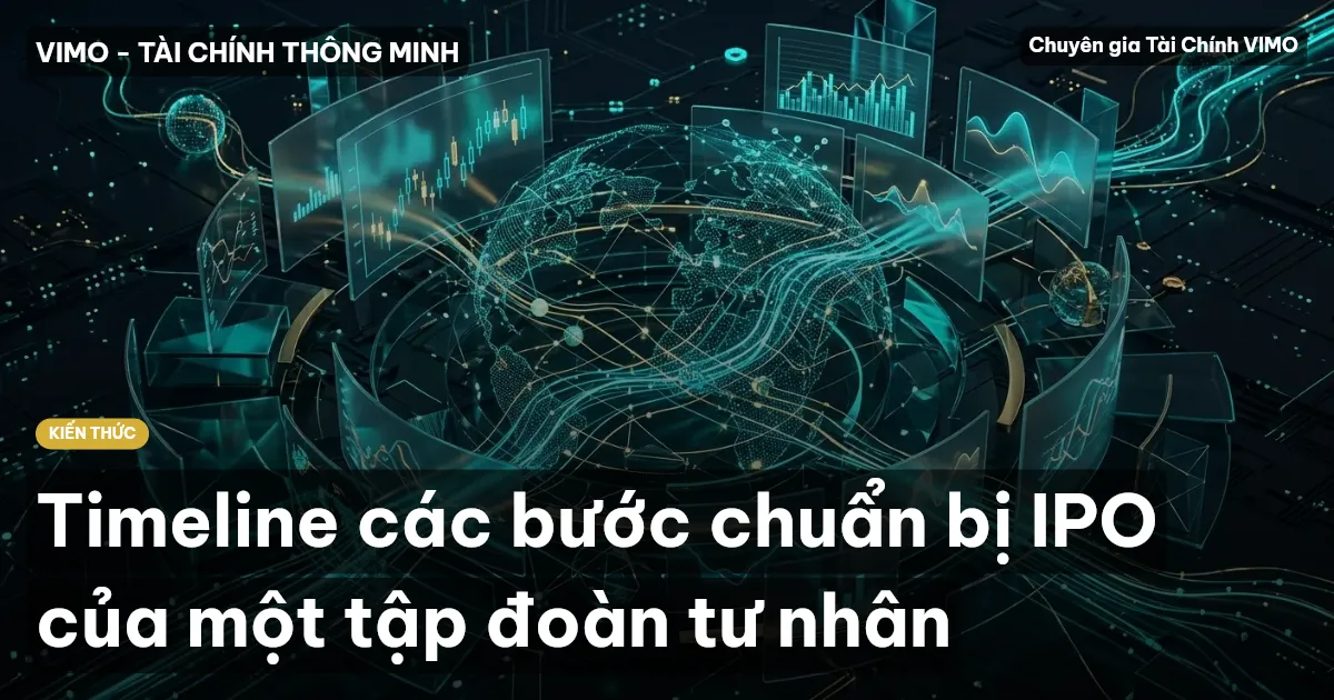 Timeline các bước chuẩn bị IPO của một tập đoàn tư nhân