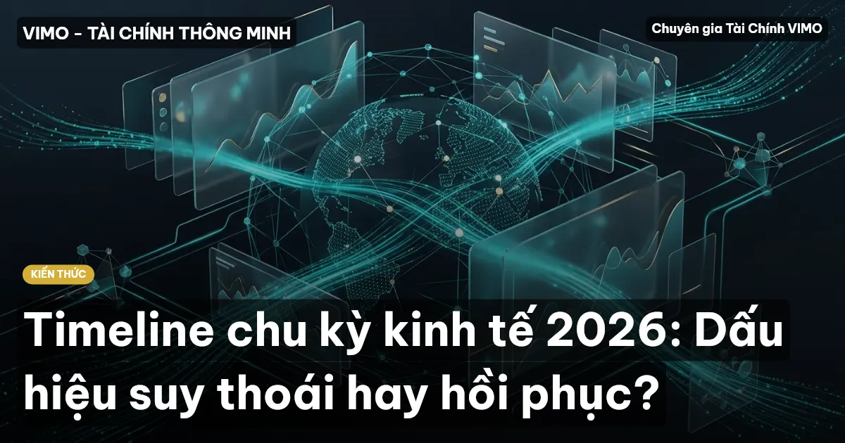 Timeline chu kỳ kinh tế 2026: Dấu hiệu suy thoái hay hồi phục?