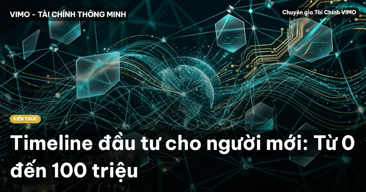 Timeline đầu tư cho người mới: Từ 0 đến 100 triệu