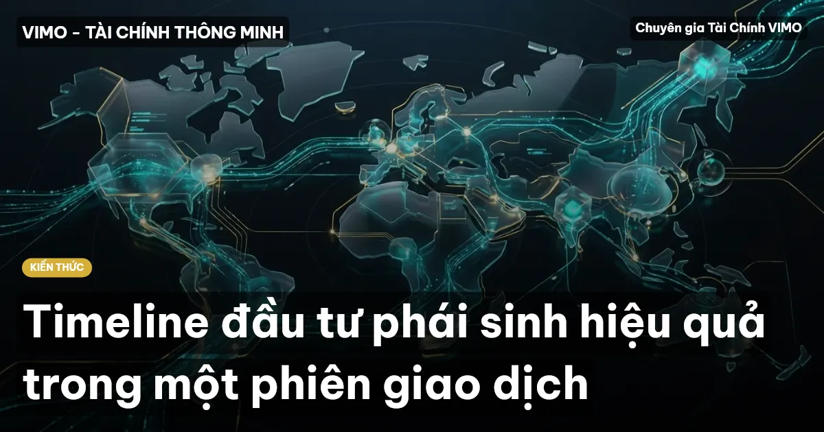 Timeline đầu tư phái sinh hiệu quả trong một phiên giao dịch