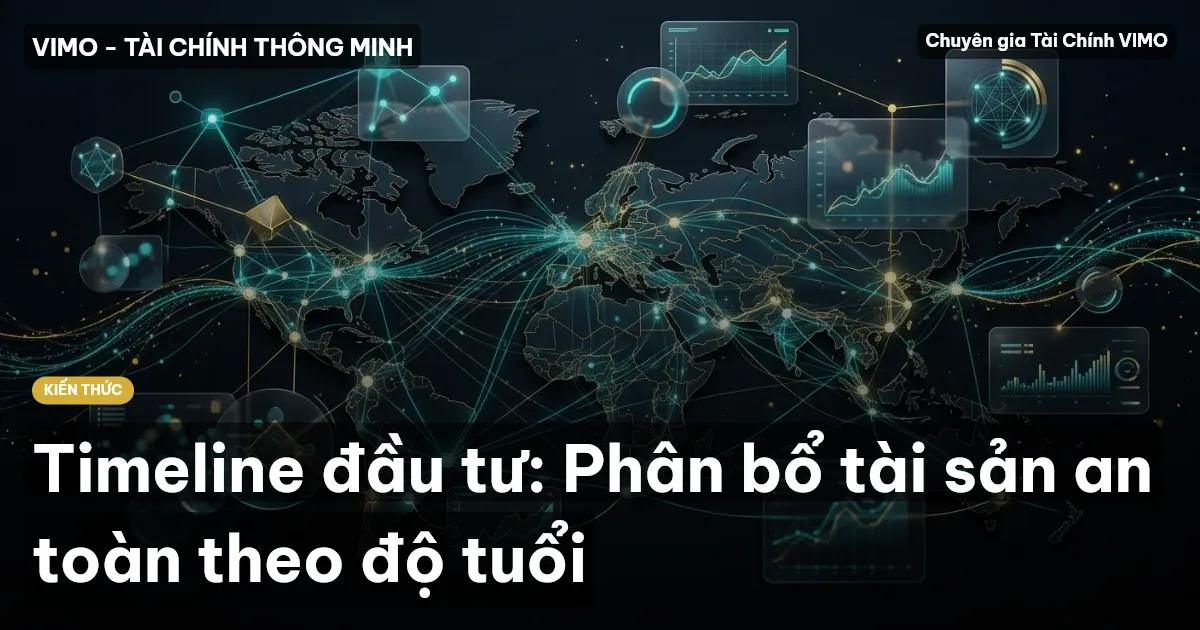 Timeline đầu tư: Phân bổ tài sản an toàn theo độ tuổi