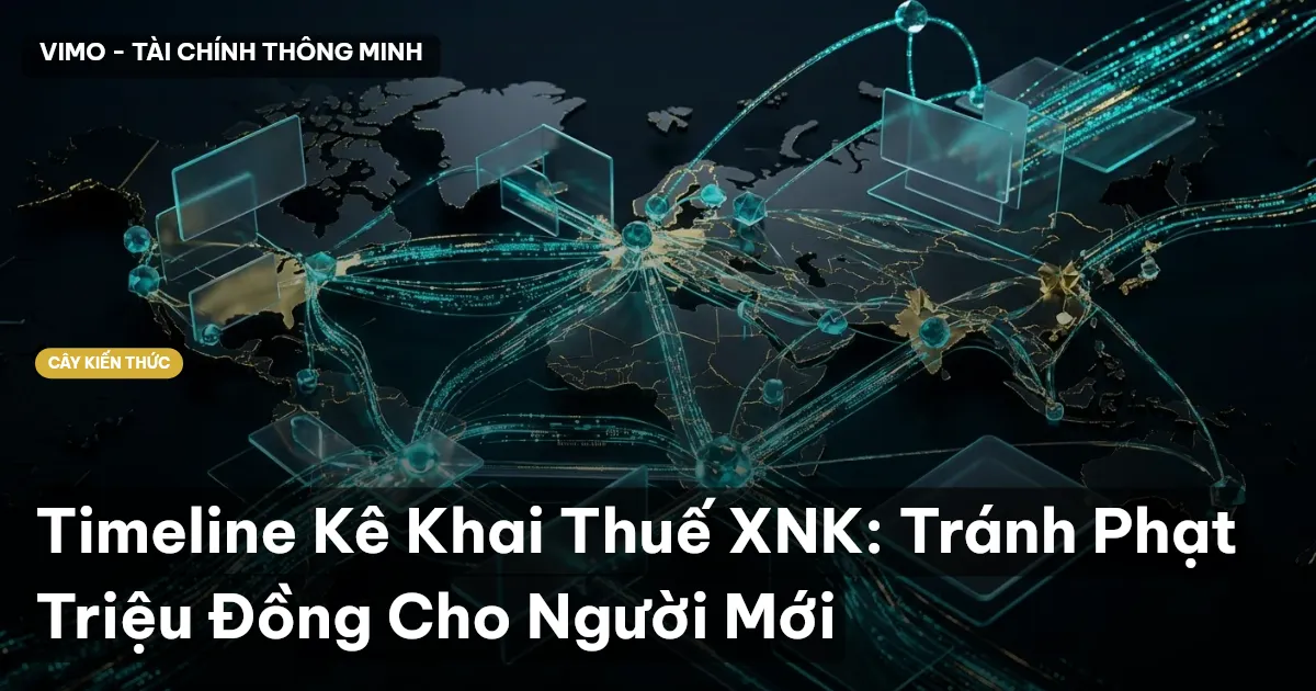 Timeline Kê Khai Thuế XNK: Tránh Phạt Triệu Đồng Cho Người Mới