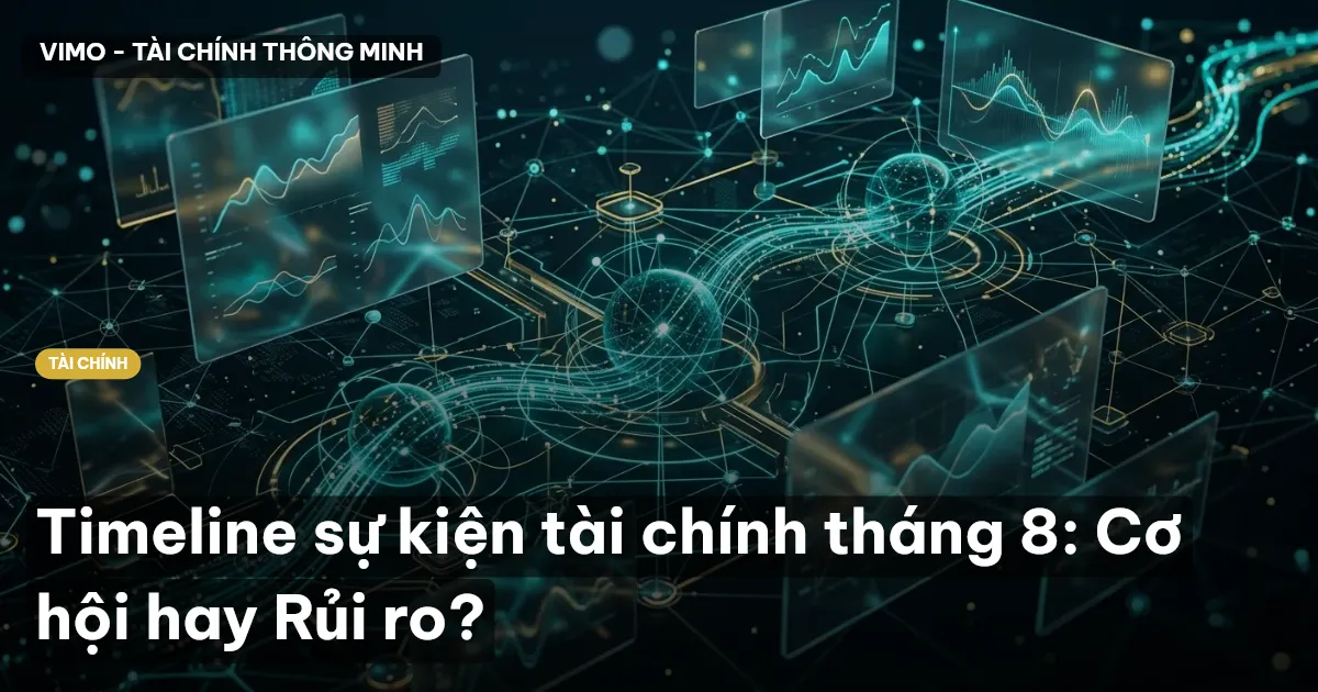 Timeline sự kiện tài chính tháng 8: Cơ hội hay Rủi ro?