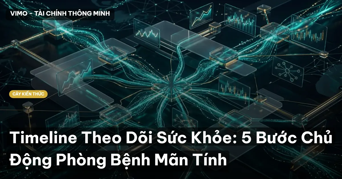 Timeline Theo Dõi Sức Khỏe: 5 Bước Chủ Động Phòng Bệnh Mãn Tính