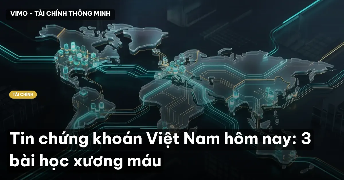 Tin chứng khoán Việt Nam hôm nay: 3 bài học xương máu
