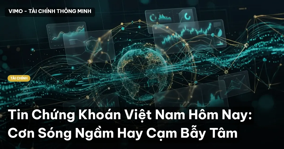 Tin Chứng Khoán Việt Nam Hôm Nay: Cơn Sóng Ngầm Hay Cạm Bẫy Tâm
