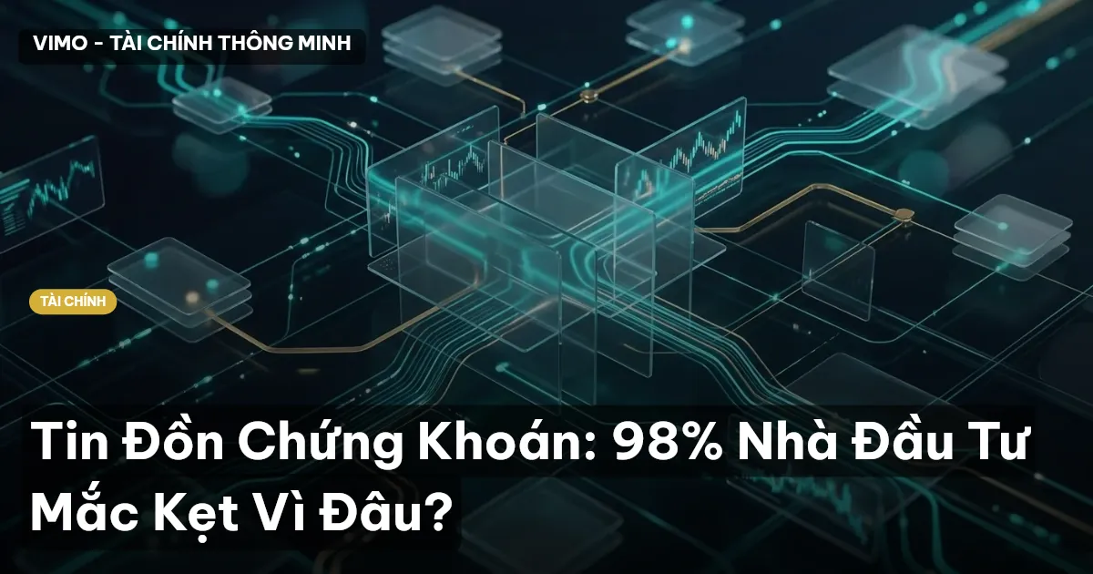 Tin Đồn Chứng Khoán: 98% Nhà Đầu Tư Mắc Kẹt Vì Đâu?