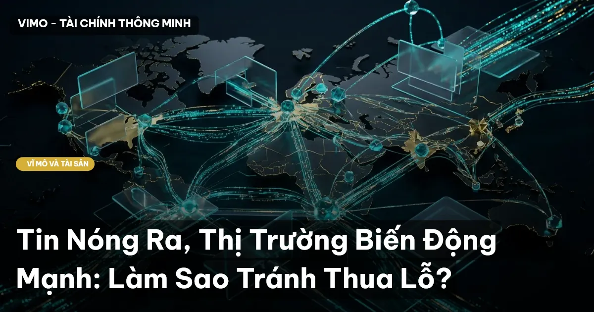 Tin Nóng Ra, Thị Trường Biến Động Mạnh: Làm Sao Tránh Thua Lỗ?
