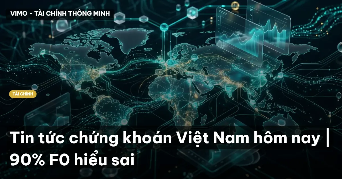 Tin tức chứng khoán Việt Nam hôm nay | 90% F0 hiểu sai