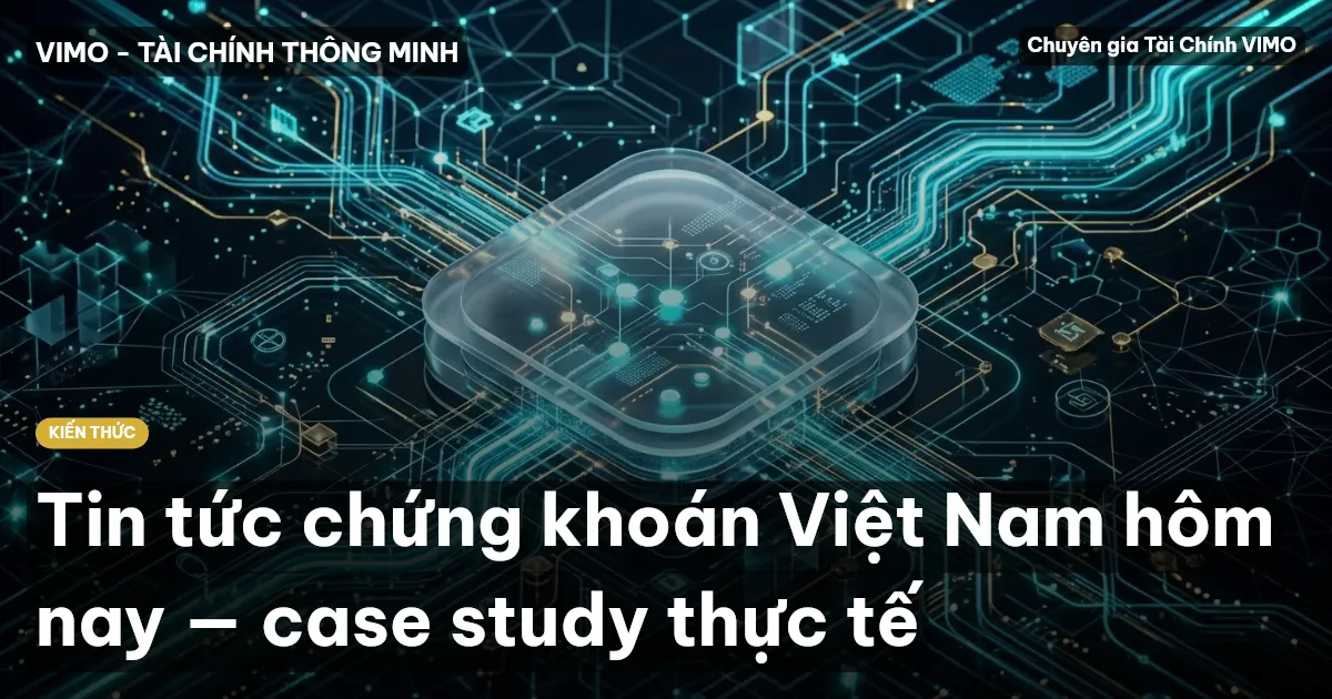 Tin tức chứng khoán Việt Nam hôm nay — case study thực tế