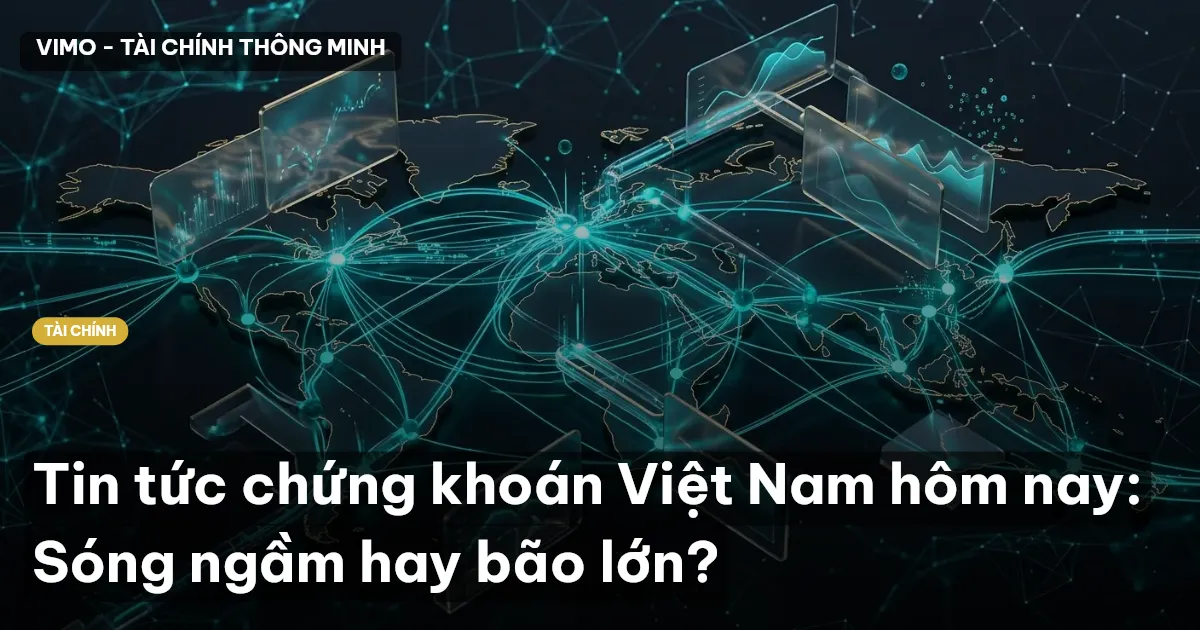 Tin tức chứng khoán Việt Nam hôm nay: Sóng ngầm hay bão lớn?