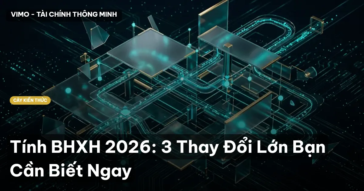 Tính BHXH 2026: 3 Thay Đổi Lớn Bạn Cần Biết Ngay