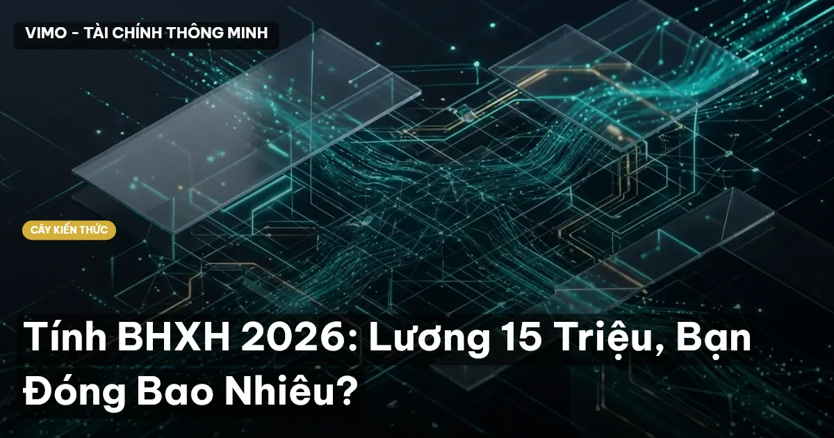 Tính BHXH 2026: Lương 15 Triệu, Bạn Đóng Bao Nhiêu?