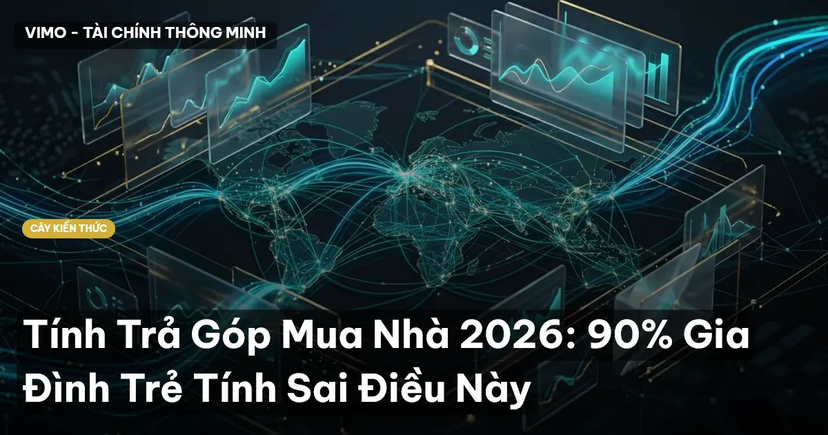 Tính Trả Góp Mua Nhà 2026: 90% Gia Đình Trẻ Tính Sai Điều Này
