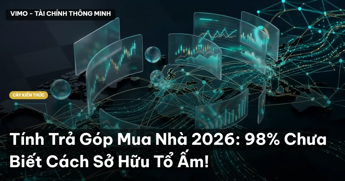 Tính Trả Góp Mua Nhà 2026: 98% Chưa Biết Cách Sở Hữu Tổ Ấm!