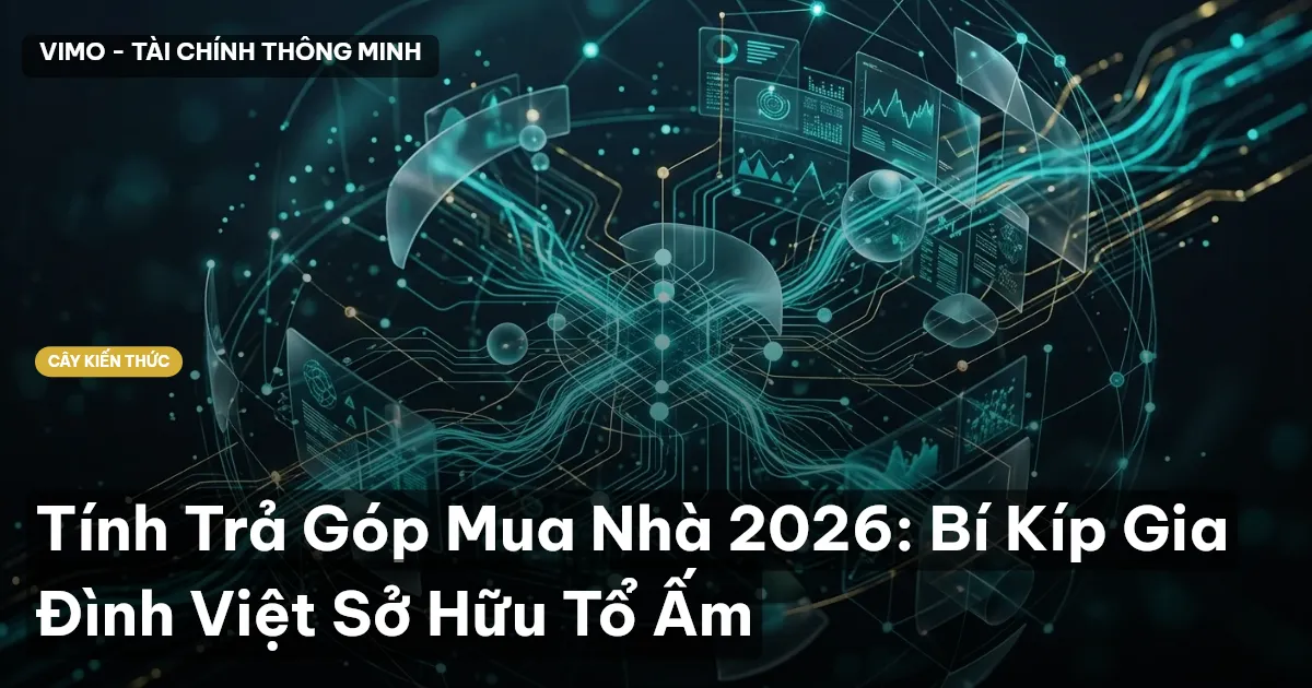 Tính Trả Góp Mua Nhà 2026: Bí Kíp Gia Đình Việt Sở Hữu Tổ Ấm