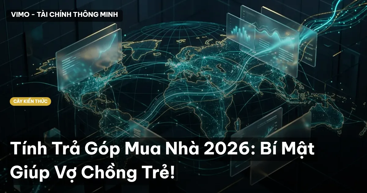 Tính Trả Góp Mua Nhà 2026: Bí Mật Giúp Vợ Chồng Trẻ!