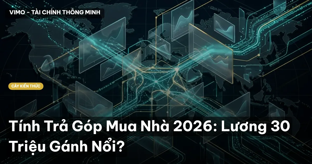 Tính Trả Góp Mua Nhà 2026: Lương 30 Triệu Gánh Nổi?