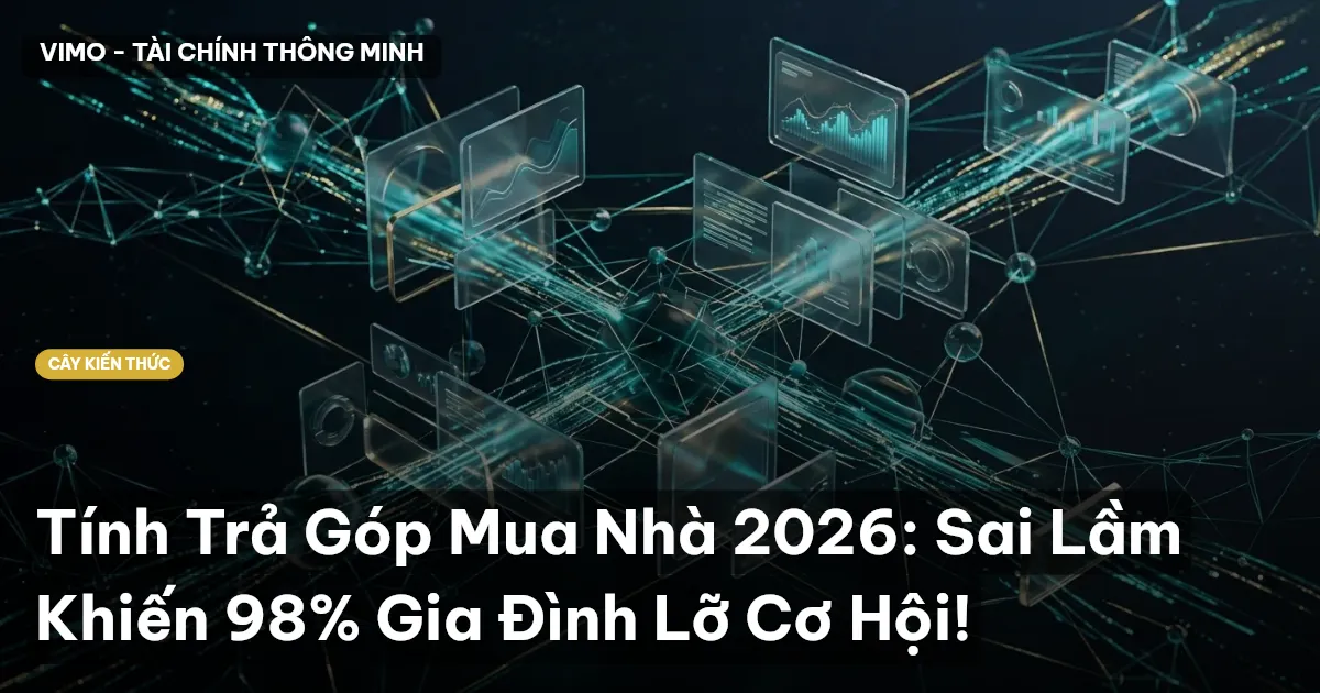 Tính Trả Góp Mua Nhà 2026: Sai Lầm Khiến 98% Gia Đình Lỡ Cơ Hội!