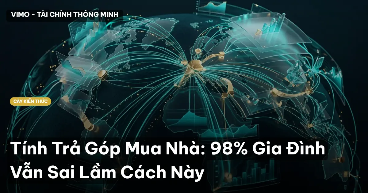 Tính Trả Góp Mua Nhà: 98% Gia Đình Vẫn Sai Lầm Cách Này