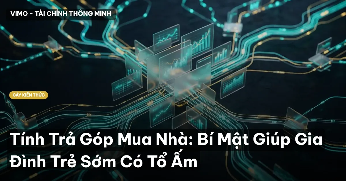 Tính Trả Góp Mua Nhà: Bí Mật Giúp Gia Đình Trẻ Sớm Có Tổ Ấm