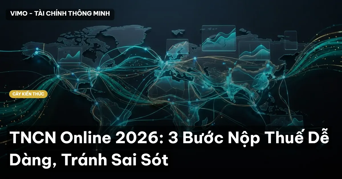 TNCN Online 2026: 3 Bước Nộp Thuế Dễ Dàng, Tránh Sai Sót
