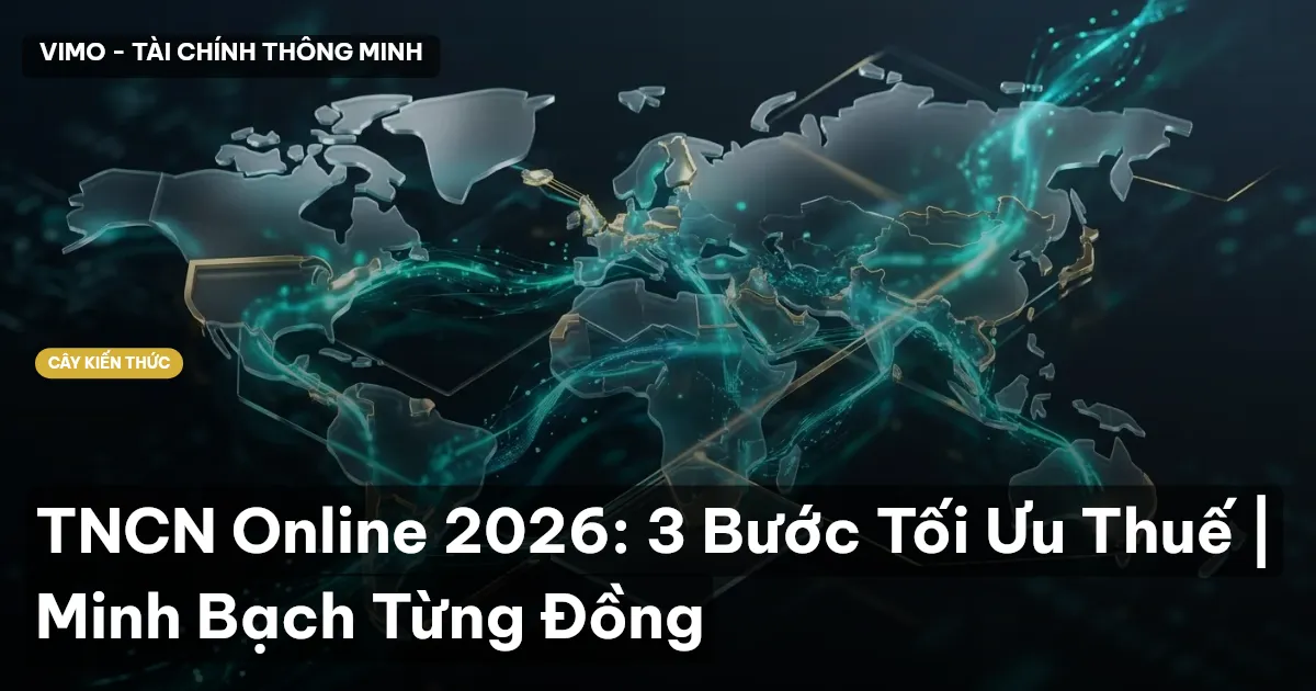 TNCN Online 2026: 3 Bước Tối Ưu Thuế | Minh Bạch Từng Đồng
