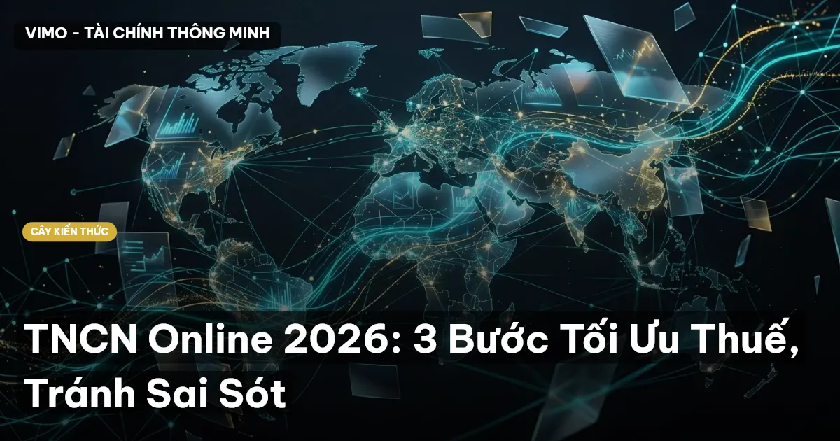 TNCN Online 2026: 3 Bước Tối Ưu Thuế, Tránh Sai Sót