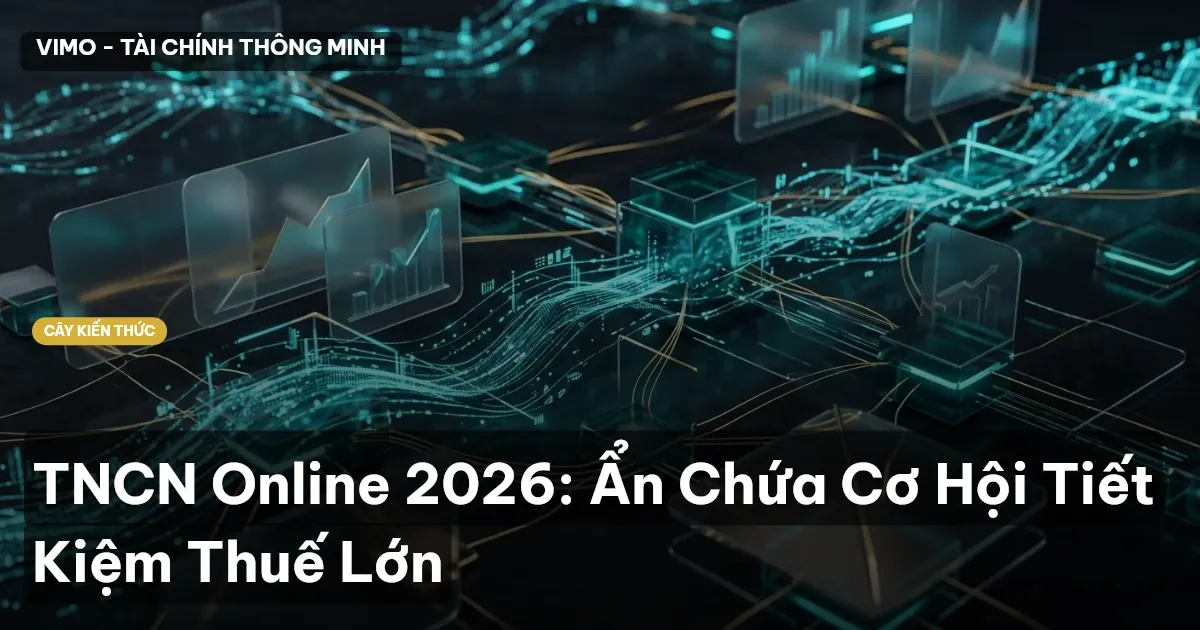 TNCN Online 2026: Ẩn Chứa Cơ Hội Tiết Kiệm Thuế Lớn