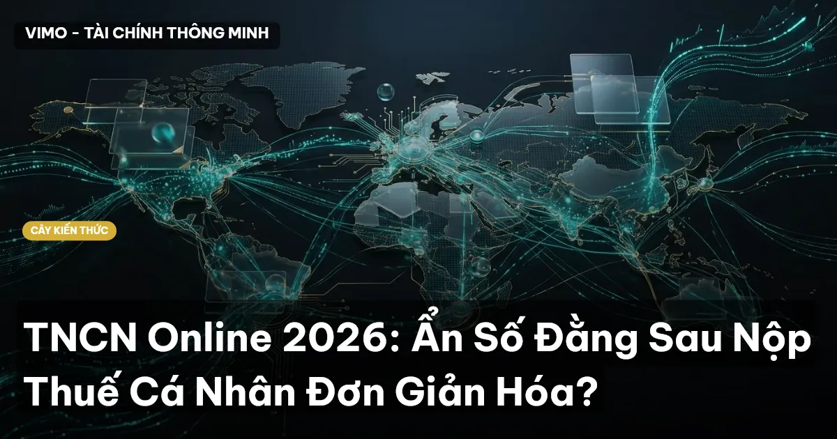 TNCN Online 2026: Ẩn Số Đằng Sau Nộp Thuế Cá Nhân Đơn Giản Hóa?