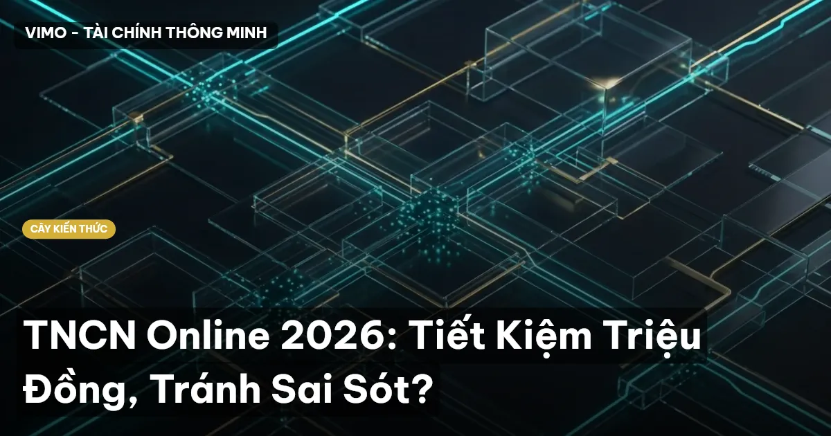 TNCN Online 2026: Tiết Kiệm Triệu Đồng, Tránh Sai Sót?