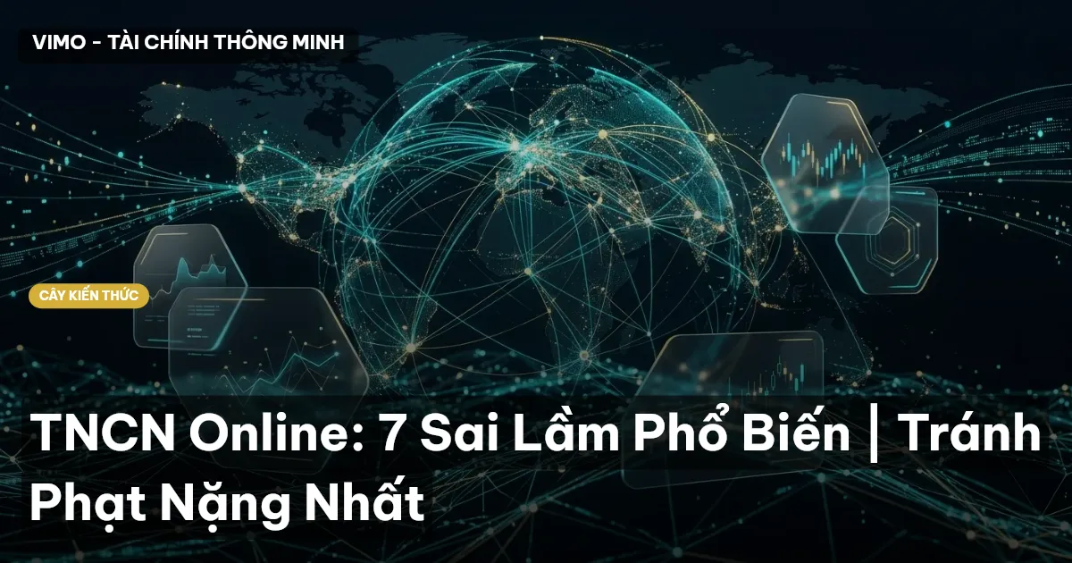 TNCN Online: 7 Sai Lầm Phổ Biến | Tránh Phạt Nặng Nhất