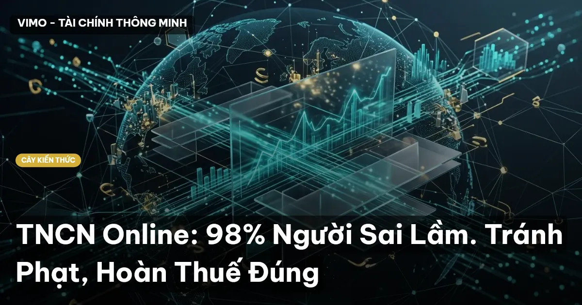 TNCN Online: 98% Người Sai Lầm. Tránh Phạt, Hoàn Thuế Đúng