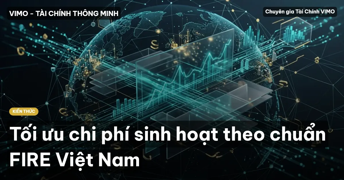 Tối ưu chi phí sinh hoạt theo chuẩn FIRE Việt Nam