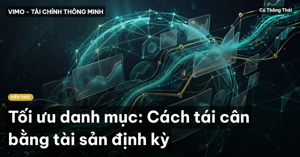 Tối ưu danh mục: Cách tái cân bằng tài sản định kỳ
