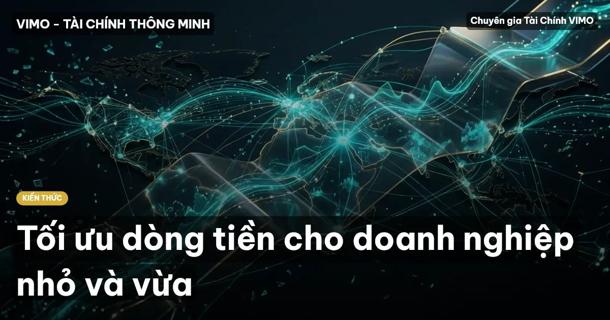 Tối ưu dòng tiền cho doanh nghiệp nhỏ và vừa