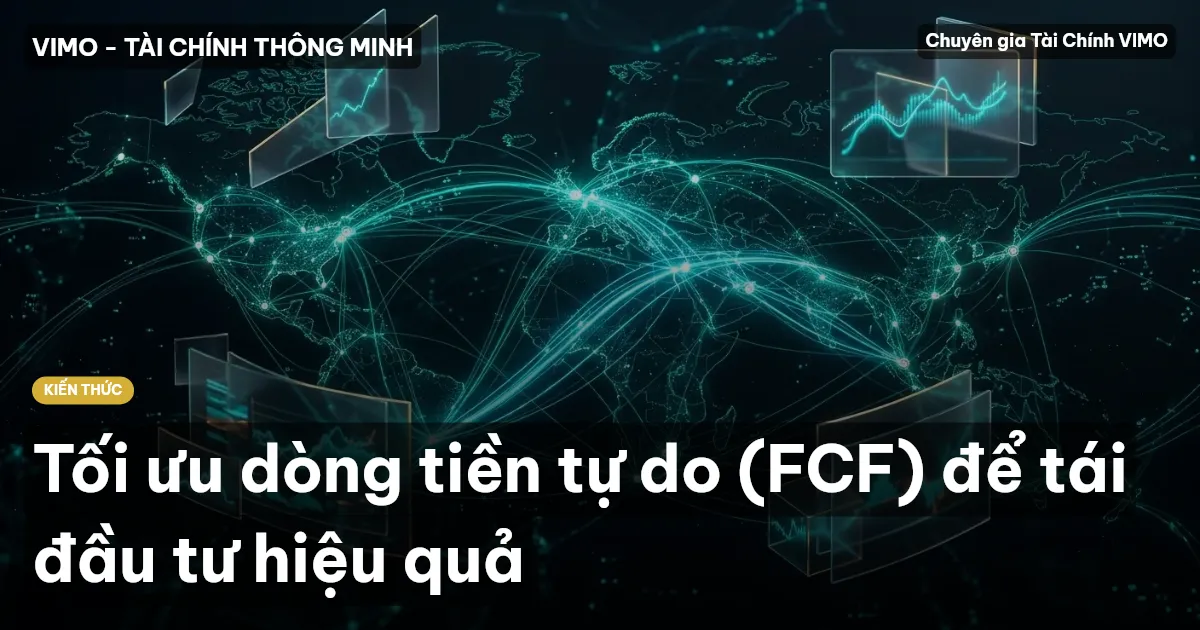 Tối ưu dòng tiền tự do (FCF) để tái đầu tư hiệu quả