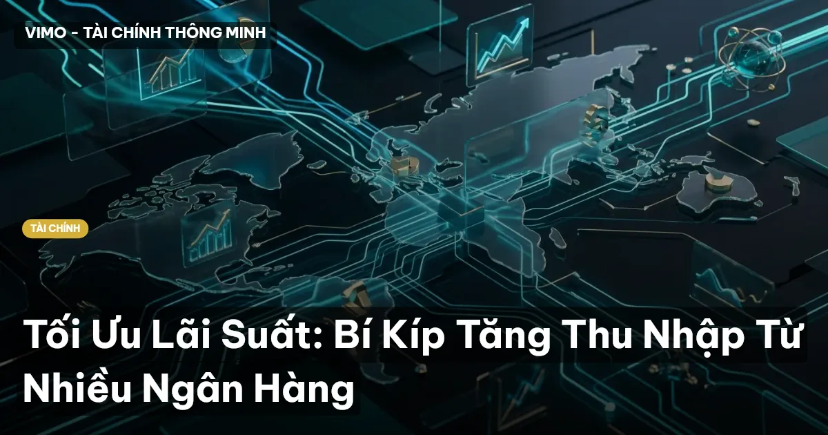 Tối Ưu Lãi Suất: Bí Kíp Tăng Thu Nhập Từ Nhiều Ngân Hàng