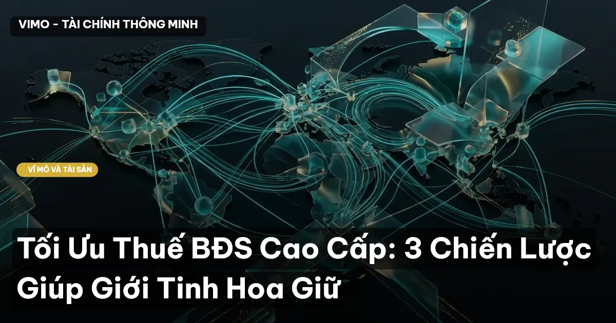Tối Ưu Thuế BĐS Cao Cấp: 3 Chiến Lược Giúp Giới Tinh Hoa Giữ