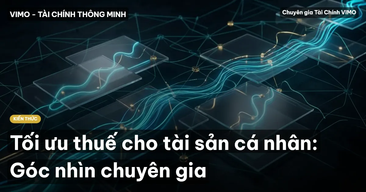 Tối ưu thuế cho tài sản cá nhân: Góc nhìn chuyên gia