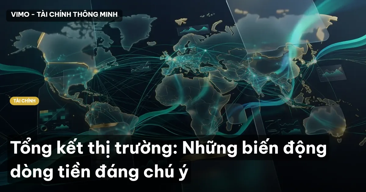 Tổng kết thị trường: Những biến động dòng tiền đáng chú ý