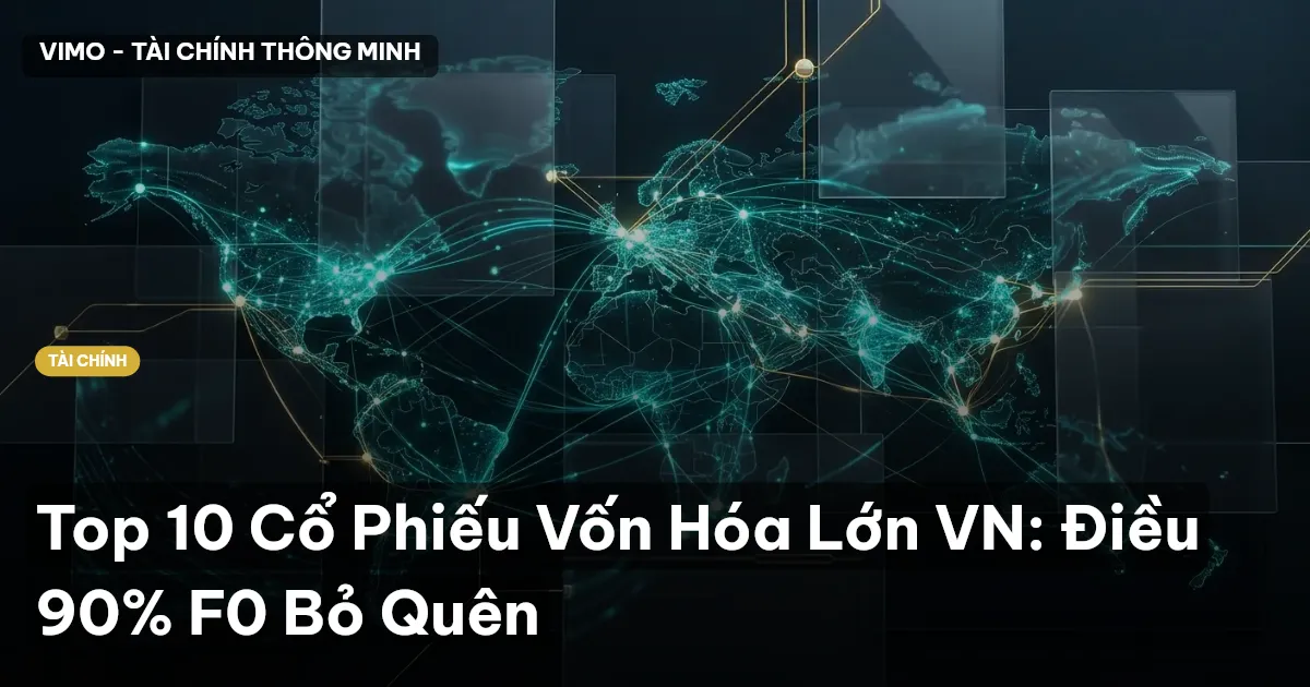 Top 10 Cổ Phiếu Vốn Hóa Lớn VN: Điều 90% F0 Bỏ Quên