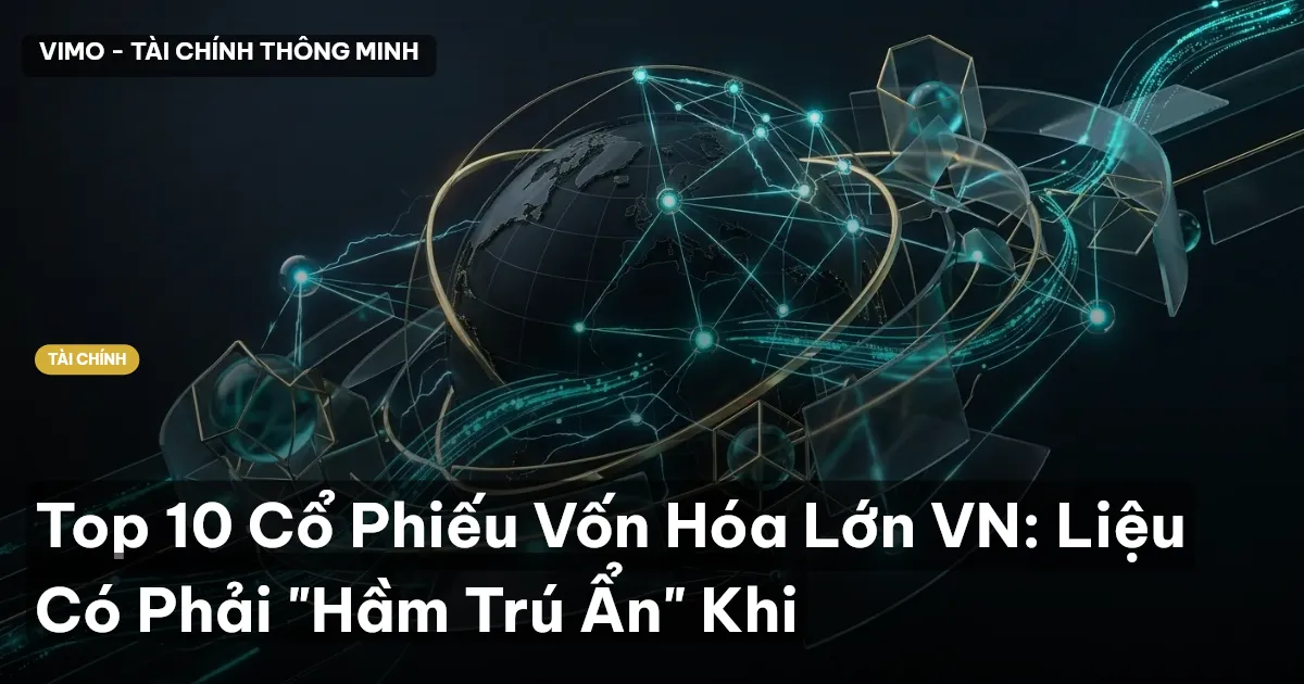 Top 10 Cổ Phiếu Vốn Hóa Lớn VN: Liệu Có Phải "Hầm Trú Ẩn" Khi