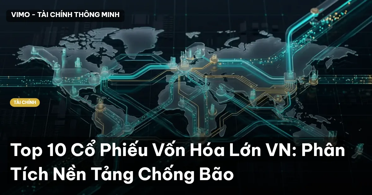 Top 10 Cổ Phiếu Vốn Hóa Lớn VN: Phân Tích Nền Tảng Chống Bão