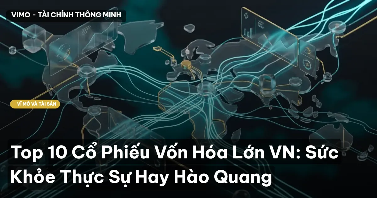 Top 10 Cổ Phiếu Vốn Hóa Lớn VN: Sức Khỏe Thực Sự Hay Hào Quang