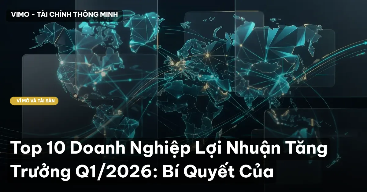 Top 10 Doanh Nghiệp Lợi Nhuận Tăng Trưởng Q1/2026: Bí Quyết Của